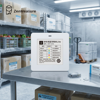 ZenMeasure Hub Inalámbrico Ambiental, Puente WiFi para Monitoreo de Etiquetas de Temperatura de Grado Médico y Sincronización en la Nube, Gateway IoT