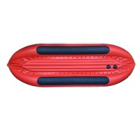 Kayak de pêche gonflable pliable multi-usage en PVC pour une personne, fabriqué en Chine, OEM, 1 place, longueur 3,1-4m, poids 19kg