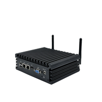 PC industriel sans ventilateur, petit format, processeur Intel Core i3-6100U, i7-6500U, i7-7500U de 6e et 7e génération, DDR3L, pour bureautique, compatible Windows 7/10/11 - Vente Flash