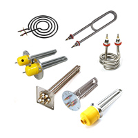 Nồi Hơi Nước Công Nghiệp Tùy Chỉnh 230Volt Hoặc Mặt Bích Ngâm Dầu Ống Ống Rod Heater Các Yếu Tố Làm Nóng