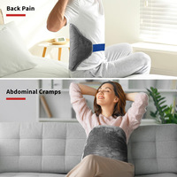 Ceinture chauffante élastique réglable pour le ventre, chauffe-ventre thermique portable pour usage quotidien