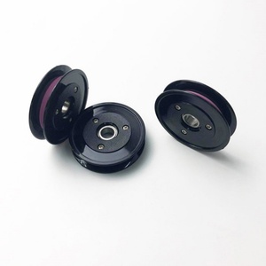 CR1005-B04/B05B06B07B08 ลูกรอกเซรามิกพลาสติกแบบมีหน้าแปลนพร้อมลูกปืน - Product Image 2