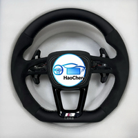 Volant en fibre de carbone avec affichage numérique LED du régime moteur, modifié haute performance pour les modèles Audi 8Y A3 S3 RS3 nouvelle génération
