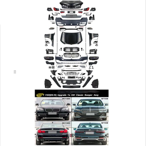 Kit de modification complet PP pour BMW Série 7 F02 730Li 740Li 750Li xDrive <span class=keywords><strong>760Li</strong></span> années 09-15, mise à niveau vers les kits de carrosserie G12 LCI. - Product Image 1