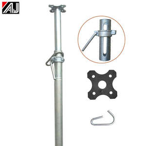 Factory Price Scaffolding Adjustable Acro Props <strong>Builders</strong> Heavy Duty Shoring Galvanised Steel Prop - Product Image 1
