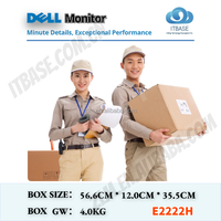 Monitor Desktop LED Del E2222H 21.5" Full HD 16:9 Baru DP+VGA 1920x1080 Panel VA Bisnis 99% SRGB Anti-Cahaya Biru Garansi 3 Tahun Hitam