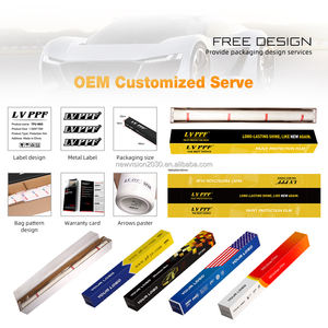 ฟิล์มกันรอย PPF แบบเคลือบผิวฟื้นฟูตัวเองได้ TPU PPF ฟิล์มป้องกันสีรถยนต์แบบม้วน คุณสมบัติกันน้ำ ไม่เหลือง เงางาม - Product Image 6