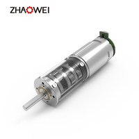 Zhaowei personnalisé 38mm en acier inoxydable planétaire 6v micro 12 vdc moteurs à engrenages pour robot de tonte