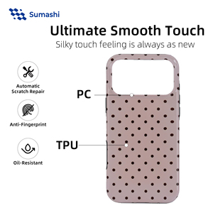 เคสเปล่าสำหรับพิมพ์ลายแบบ Sublimation สำหรับ iPhone 17 Pro Max 2 in 1 วัสดุ PC TPU สำหรับ DIY พิมพ์ลายเองได้  แบบรีดร้อน  ป้องกันการกระแทก  ขายส่ง - Product Image 2