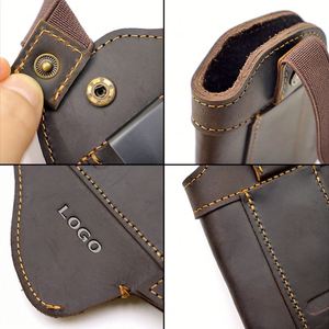 Étui en cuir de vachette de première qualité pour port dissimulé invisible à la taille, étui de transport dissimulé pour GLOC, étui tactique en cuir réglable - Product Image 4