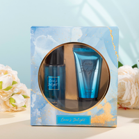 Vente en gros Parfum original Mini 75ml Eau de parfum éclaboussure pour le corps Brume et 57ml Lotion crème pour le corps Soins de la peau Coffret cadeau Femme/Fille