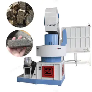 Competitive compressed wood sawdust biomass tree leaves bamboo charcoal coal briquettes press manufacturing machines price