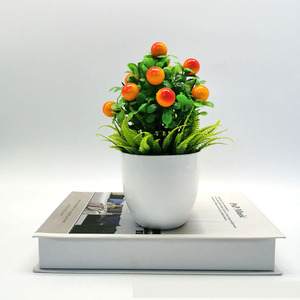 Nouvel arrivage, arbre à fruits de <span class=keywords><strong>cerisier</strong></span> artificiel, bonsaï, pour fête de mariage, bureau, à domicile, décoration de bureau, pièces - Product Image 5