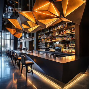 Modular Metal Bar <strong>Counter</strong> | Stainless Steel <strong>Reception</strong> Desk | Custom Designs - Product Image 5