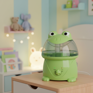 <span class=keywords><strong>Humidificador</strong></span> Ultrasónico Portátil con Diseño de Rana Adorable, Vapor Frío, para Niños, Habitación de Bebé, Uso Doméstico, Pedido al por Mayor - Product Image 1
