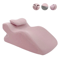 Oreiller multifonctionnel en mousse à mémoire de forme pour position couchée - Coussin ergonomique et écologique pour lit et sol, idéal pour la lecture, le sommeil et la relaxation