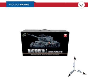 1:20 modèle en plastique enfants militaire armée télécommande radiocommande jouets tirer RC réservoirs - Product Image 5