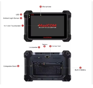 Autel maxicom mk908 Pro ms 908 proおよびmaxicommk908車診断ツールとecuプログラミング更新スキャナー - Product Image 1