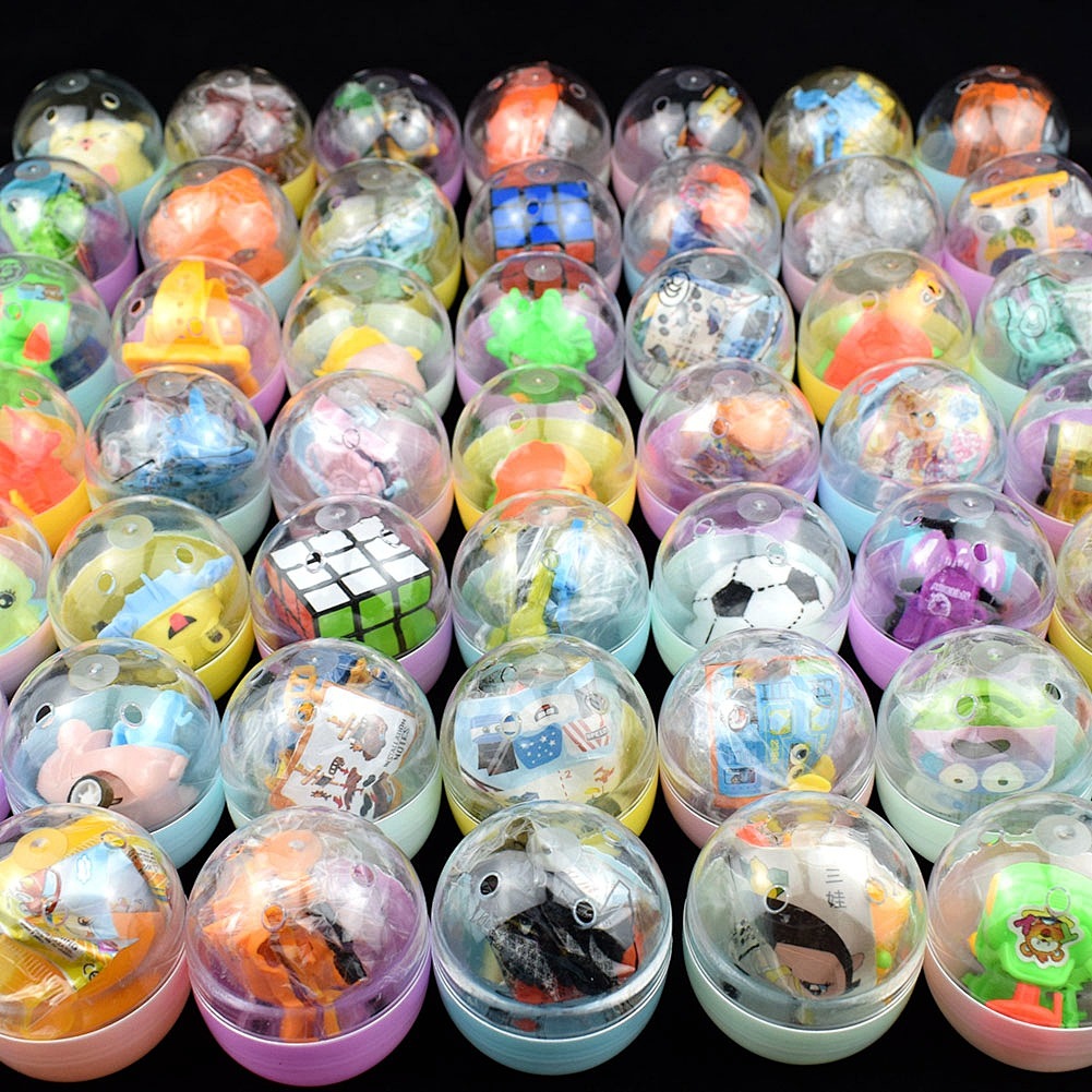 a pack of capsule toys
