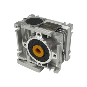 ชุดเกียร์ทดรอบแบบหนอน RV50 พร้อมมอเตอร์สเต็ปเปอร์ NEMA 34 อัตราทด 5-100:1 แบบยึดหน้าแปลน ความเร็วรอบเอาต์พุต 14-280 รอบต่อนาที แรงบิด 65 นิวตันเมตร สำหรับเครื่องจักร - Product Image 3