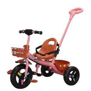 <span class=keywords><strong>Triciclo</strong></span> Mingtu para Niños de Instalación Rápida, <span class=keywords><strong>Dos</strong></span> <span class=keywords><strong>en</strong></span> <span class=keywords><strong>Uno</strong></span>, con Barra de Empuje y Canasta Frontal Simulada de Plástico, Edades 2-6, Color Personalizado - Product Image 2
