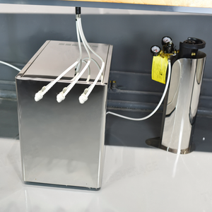 Machine à <span class=keywords><strong>eau</strong></span> étincelante de comptoir avec 3 robinets et plateau d'égouttage en acier inoxydable pour distribuer de l'<span class=keywords><strong>eau</strong></span> <span class=keywords><strong>gazeuse</strong></span> - Product Image 4