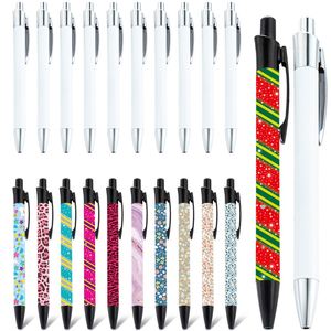 Nouveau stylo bille vierge DIY pour sublimation thermique, surligneurs créatifs, stylo bille à transfert thermique avec corps en aluminium pressé - Product Image 1