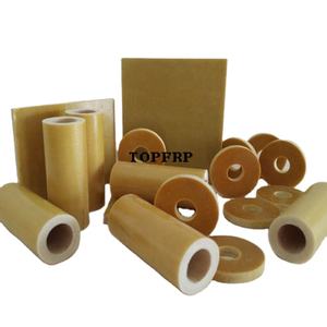 Tubo aislante de fibra de vidrio de resina epoxi amarilla procesable de China - Product Image 4