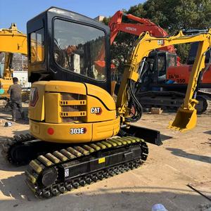 รถขุดขนาดเล็กมือสอง Cat 303E CR  ใช้งานน้อย 3 ตัน แบบ Zero Tail Swing ระบบไฮดรอลิก สำหรับงานก่อสร้าง สภาพดี Zero Tail - Product Image 1