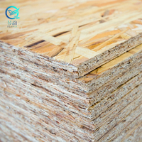 Bon marché 9mm 12mm 15mm 18mm OSB 3 OSB 2 (panneau à brins orientés) contreplaqué OSB commercial pour meubles/emballage/décoration