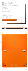 Portátil de 13.3 Pulgadas con Windows 10/11, 4GB+128GB, N3350, Compatible con 1920*1080, CPU para Juegos - Product Image 6