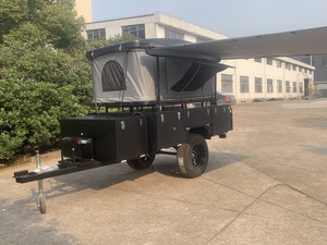 <span class=keywords><strong>Caravana</strong></span> extra cerrada toldo extendido ABS carcasa dura techo superior tienda de remolque - Product Image 4