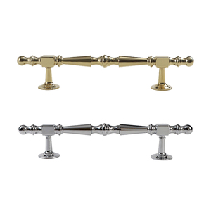 Tùy biến Châu Âu cổ điển đường thẳng đứng rắn brass ngăn kéo knobs t Bar xử lý cho phòng ngủ cửa tủ phần cứng DC-5007 - Product Image 1