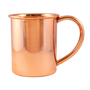 16 औंस 100% शुद्ध सीधे चिकनी तांबे के मोज़गोग मग मग मग मग - Product Image 1