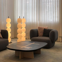 Lampadaire LED design créatif en forme de calebasse, style nordique, luxe léger, pour salon, bureau, chambre d'hôtes et chambre à coucher