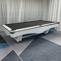 Mesa de billar profesional de pizarra de 9 pies para el hogar o billlards Club & Hall Use Marco y patas de roble macizo Calidad de grado comercial