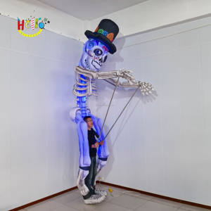 Marioneta <span class=keywords><strong>de</strong></span> calavera inflable <span class=keywords><strong>de</strong></span> Halloween Desfile <span class=keywords><strong>de</strong></span> nuevo estilo Marioneta <span class=keywords><strong>de</strong></span> <span class=keywords><strong>monstruo</strong></span> <span class=keywords><strong>de</strong></span> esqueleto <span class=keywords><strong>de</strong></span> calavera inflable para desfile al aire libre - Product Image 3