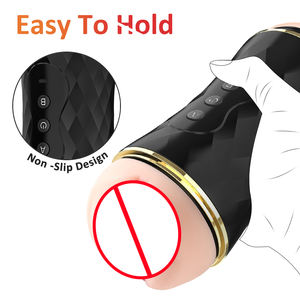 LENDGOGO جيب مهبل ليلا جهاز استمناء اهتزازي أوتوماتيكي 2 في 1 عن طريق الفم مع المهبل ثلاثي الأبعاد بالجملة مورد لعبة جنسية من الشركة المصنعة - Product Image 3