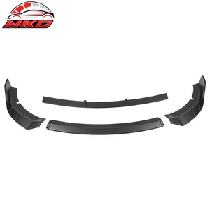Compatible con Charger SRT 2015-2016 V6 Estilo B, Labio de Parachoques Delantero Negro Mate - Product Image 5