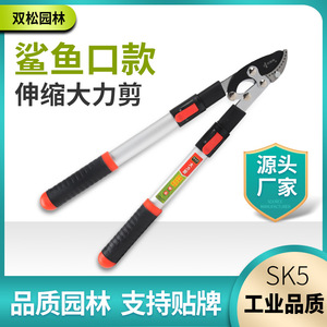 Cisailles de taille télescopiques Old Friend, lame en acier allié 500 mm, diamètre de coupe 20-30 mm, structure papillon - Product Image 3