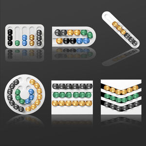 <span class=keywords><strong>Support</strong></span> <span class=keywords><strong>mural</strong></span> personnalisé pour stockage de dosettes de café en acrylique Organisateur de cuisine pour capsules de café <span class=keywords><strong>Nespresso</strong></span> - Product Image 2