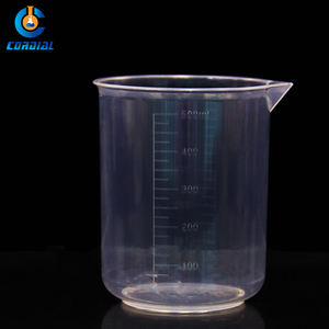 सौहार्दपूर्ण 25 मिलीलीटर श्रम पॉलीप्रोपाइलीन बीकर्स - Product Image 3