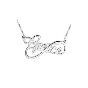 925 Sterling Silver Necklace Personalized Name Necklaces Customized With Any Name