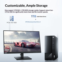 Vente en gros de nouveaux ordinateurs de bureau Lenovo Yangtian M460, processeur Intel Core i3/i5/i7 de 14e génération, 8 Go/16 Go de RAM, SSD 512 Go/1 To, Windows 11 Pro pour usage bureautique