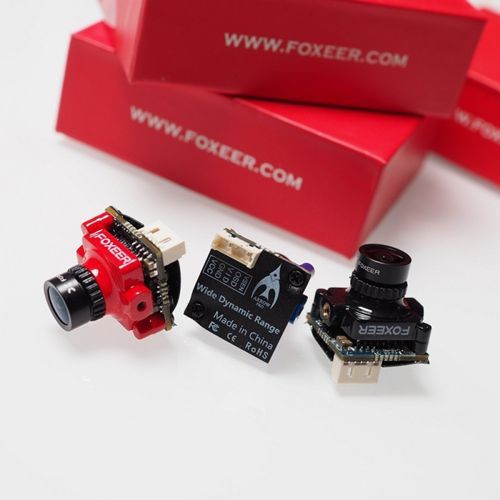 Foxeer Arrow Micro Pro 600TVL FPV CCD Camera with OSD 1.8mm Lens NTSC for FPV Racing Drone Black