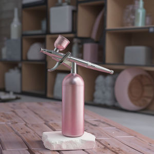 ชุดเครื่องพ่นสีพกพาแบบกำหนดเองได้ พร้อมเครื่องอัดอากาศขนาดเล็กสำหรับงานเพ้นท์เล็บ ช่างตัดผม ทาสี ใช้กับเค้ก - Product Image 1