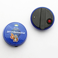 Autocollants et lumières réfléchissants promotionnels en plastique de bouton Flash d'avertissement de sports de plein air de LED en forme de coeur