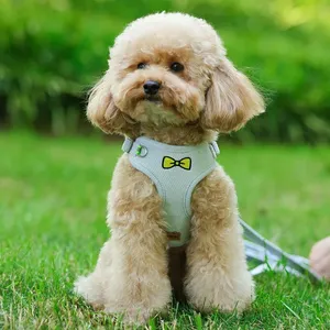 Pet Dog Khai Thác Phản Quang Có Thể Điều Chỉnh Thoáng Khí Vest Khai Thác Ngực Dây Đeo Cho Chó Mèo Cổ Áo Chó Accessoires - Product Image 3