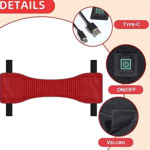Nuovo rosso + luce infrarossa di terapia equina tappeti 660nm 850nm equino Infra terapia luce rossa Poll Cap e collo per cavallo corpo intero - Product Image 5