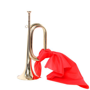 Cuerno de <span class=keywords><strong>corneta</strong></span> profesional de alta calidad, laca dorada, Trompeta de latón, <span class=keywords><strong>llave</strong></span> BB <span class=keywords><strong>con</strong></span> diferentes tamaños - Product Image 2